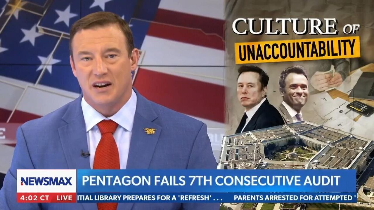 'We are so tired of paying for trash': Carl Higbie dismantles failed Pentagon audits