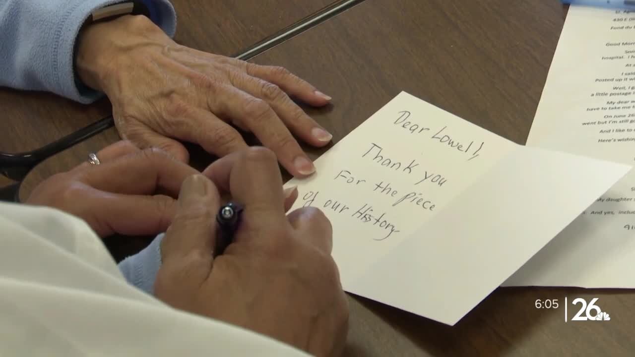 'I hope it brightens your day': Fond du Lac hospital receives piece of history