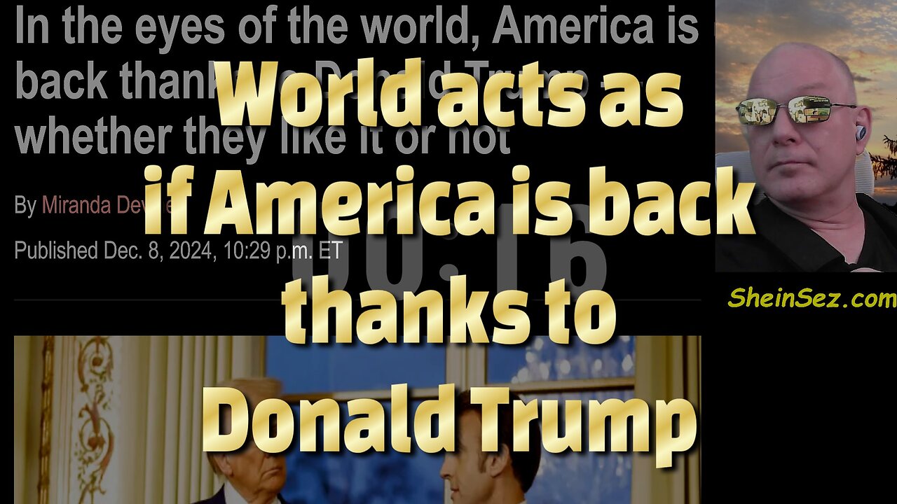 World acts as if America is back thanks to Donald Trump-735