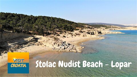 Stolac Nudist Beach - Lopar in Croatia