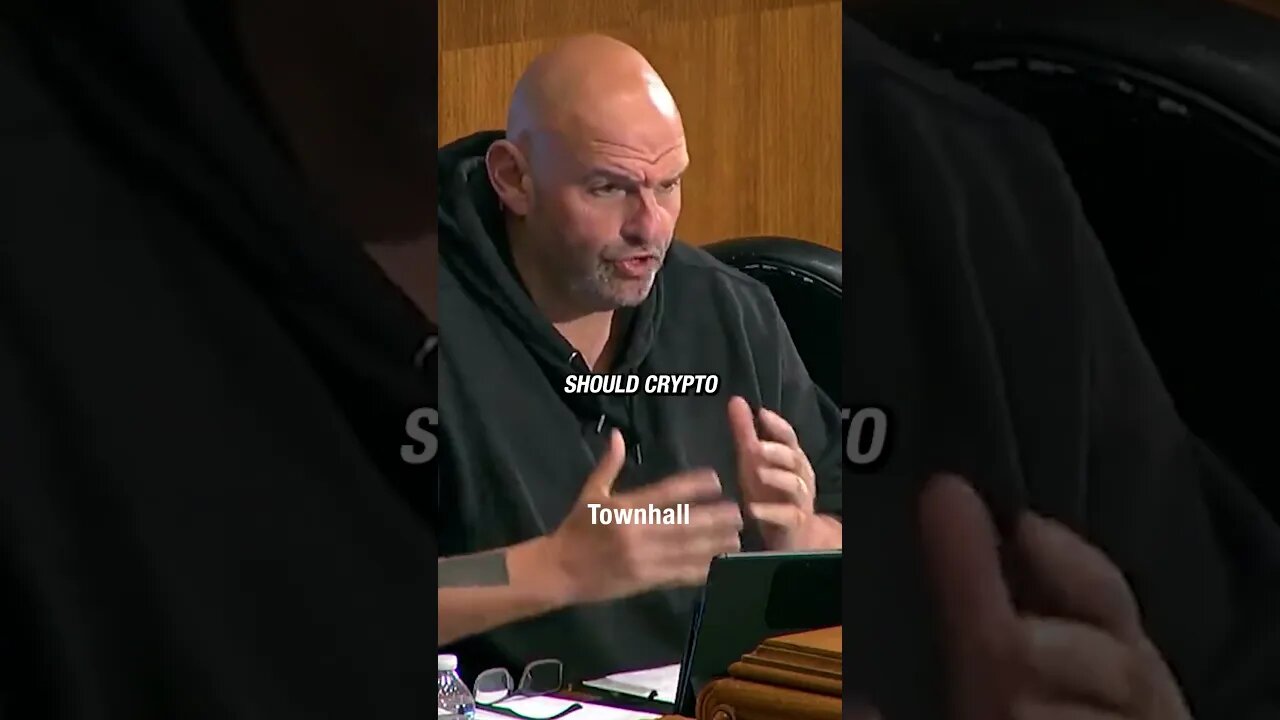 John Fetterman awkwardly asks if crypto should exist