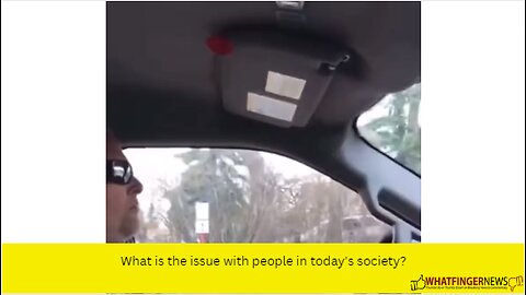 What is the issue with people in today's society?