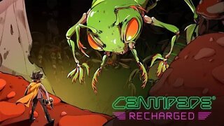 Jogando CENTIPEDE:RECHARGED no Xbox Series S