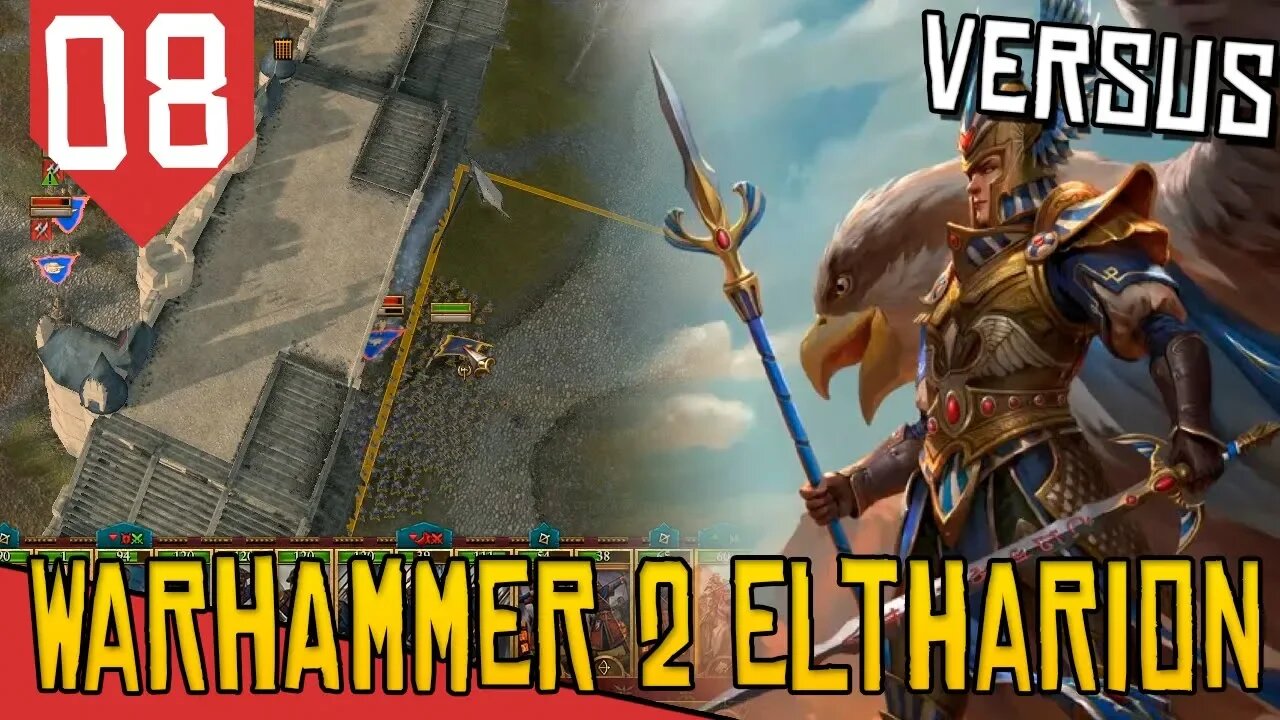 Quase Boa Tentativa no Siege - Total War Warhammer 2 Eltharion #08 [Série Gameplay Português PT-BR]