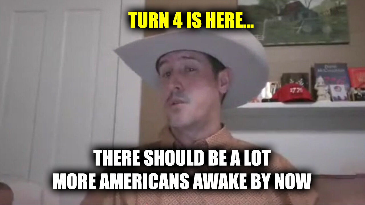 Derek Johnson "Turn 4 is HERE"...There Should Be A Lot More Americans Awake by Now