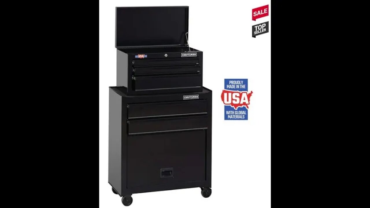 Craftsman 5 Drawer Tool chest and Cabinet! ($99)