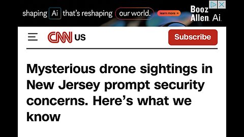 Drones flying over New Jersey