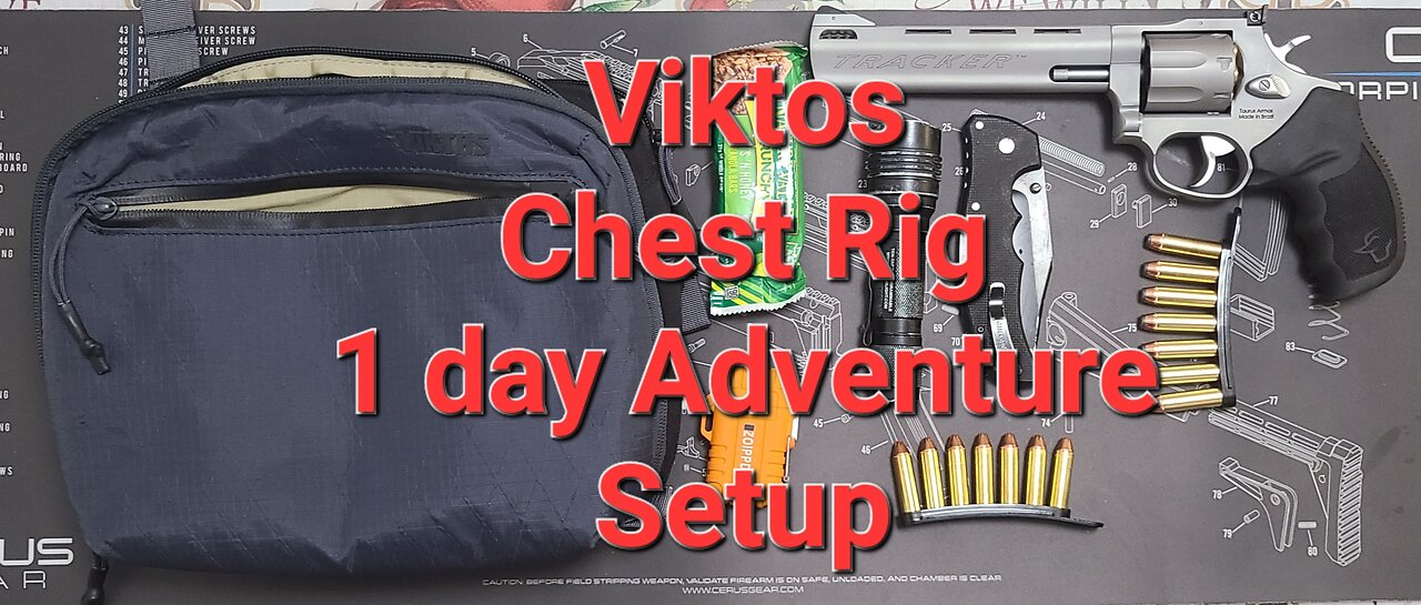 Viktos Low Key Chest Rig Set up