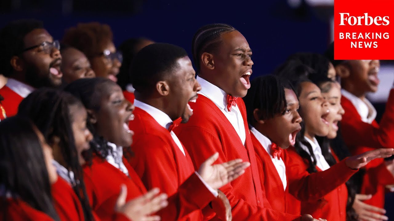 WATCH: The Soul Children Of Chicago Perform The National Anthem To Kick Off The 2024 DNC