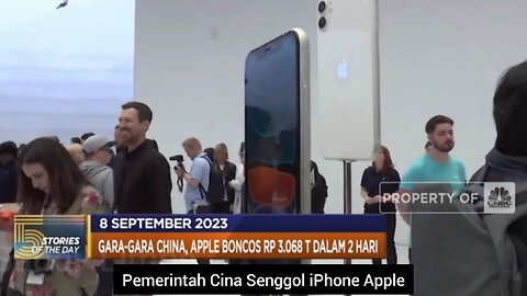 iPhone Dilarang Bagi ASN Cina, Perusahaan Apple Rugi Rp 3.000 Triliun