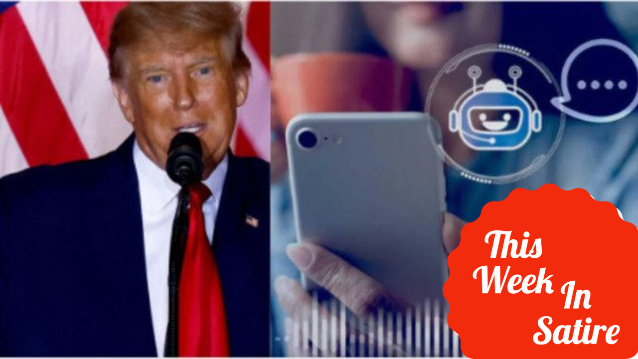THIS WEEK IN SATIRE: Trump Using ChatGPT to Help With DeSantis Nicknames