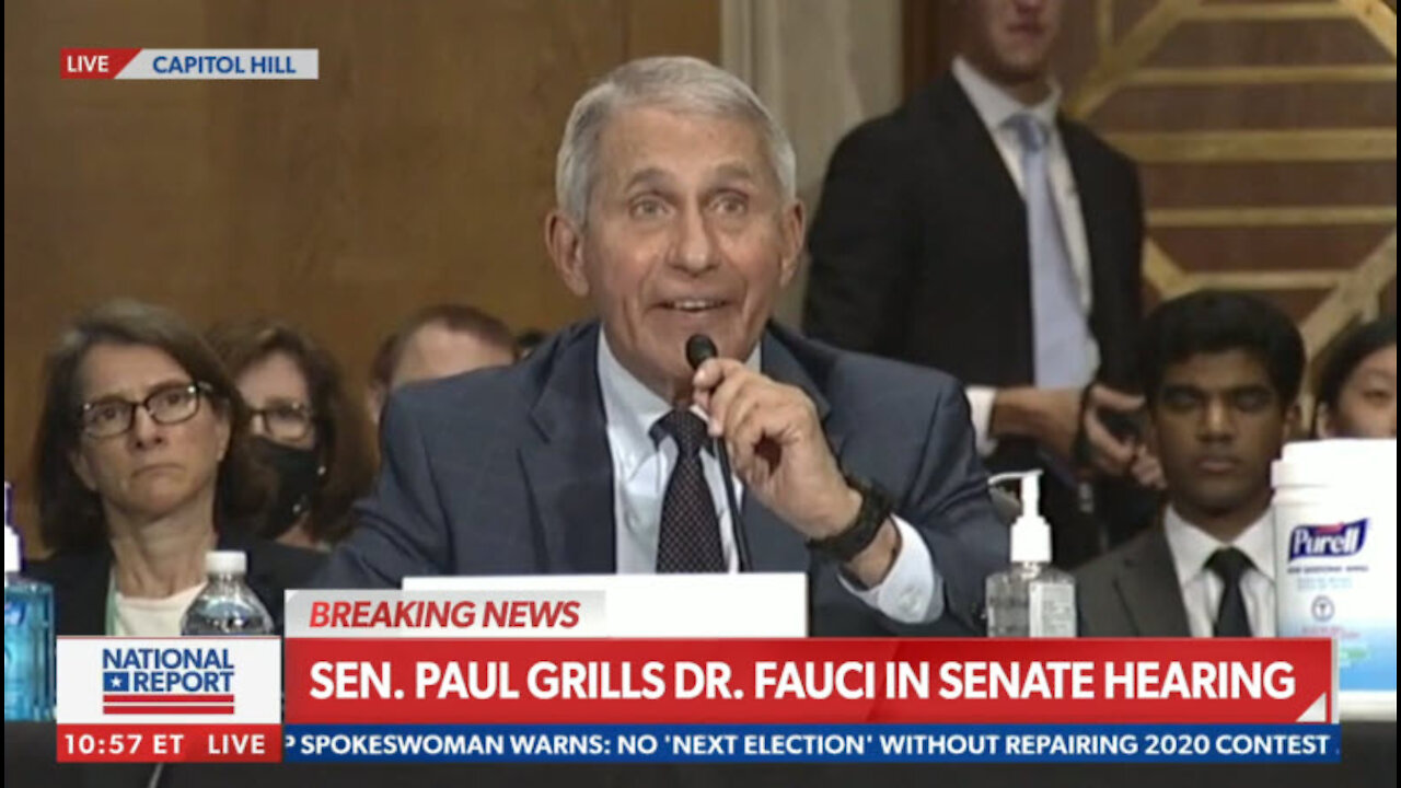 Senator Rand Paul grills Fauci on Wuhan lab research