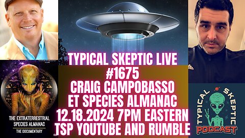 EXTRATERRESTRIAL SPECIES ALMANAC DOC - CRAIG CAMPOBASSO - TYPICAL SKEPTIC #1675