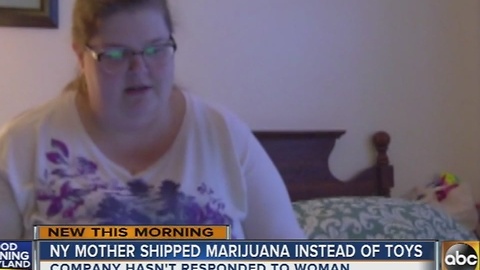 NY woman shipped marijuana instead of toys
