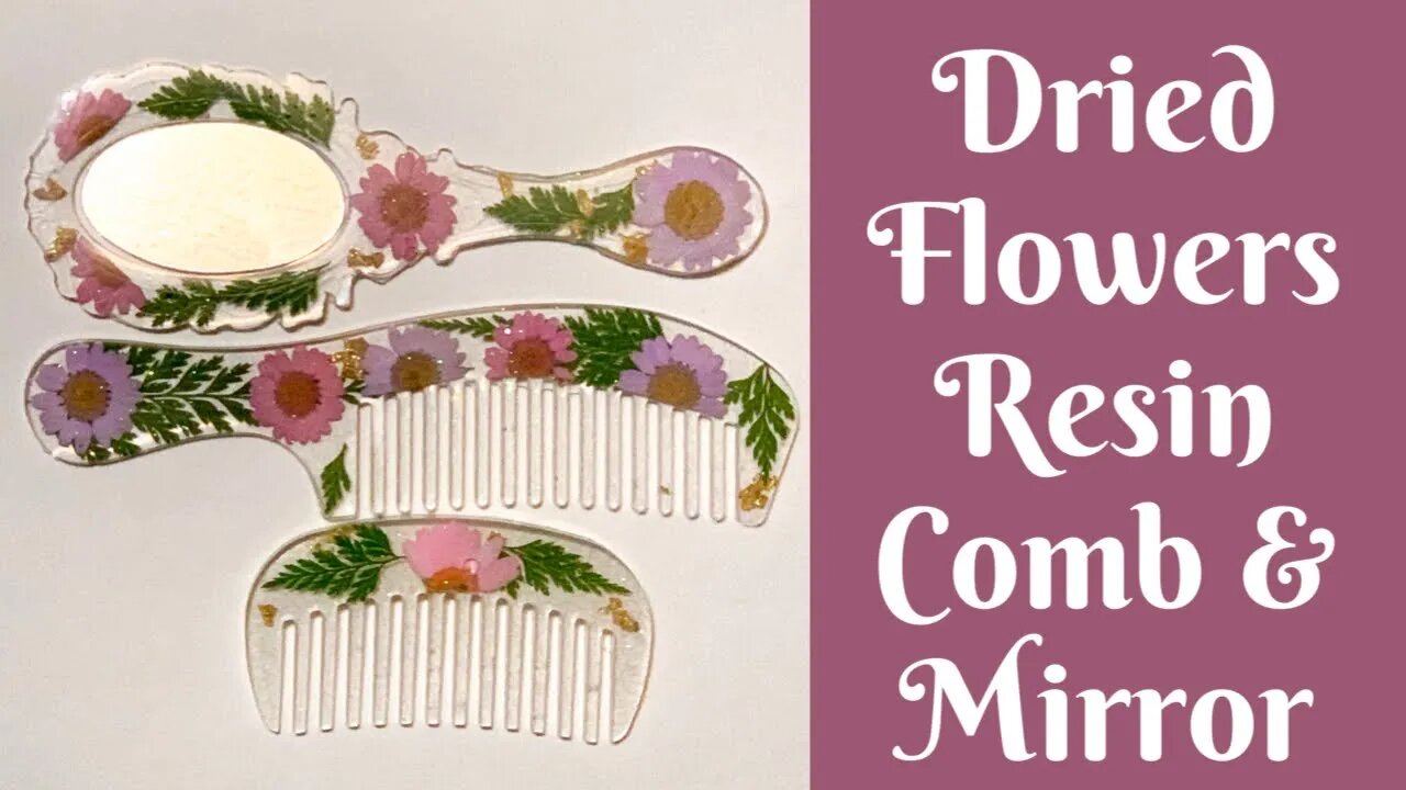 Easy Resin Projects: Resin Comb And Mirror