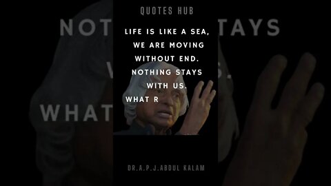 One of the Most Inspiring Quotes from APJ Abdul Kalam || #quotes || #shorts