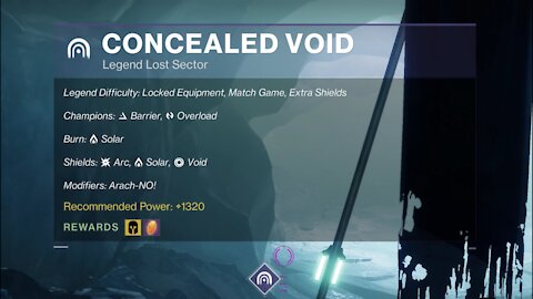 Destiny 2 Legend Lost Sector: Europa - Concealed Void 12-9-21