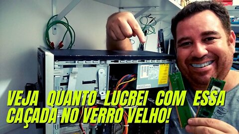 MAIS UMA CAÇADA LUCRATIVA NO FERRO VELHO. CONFIRA!