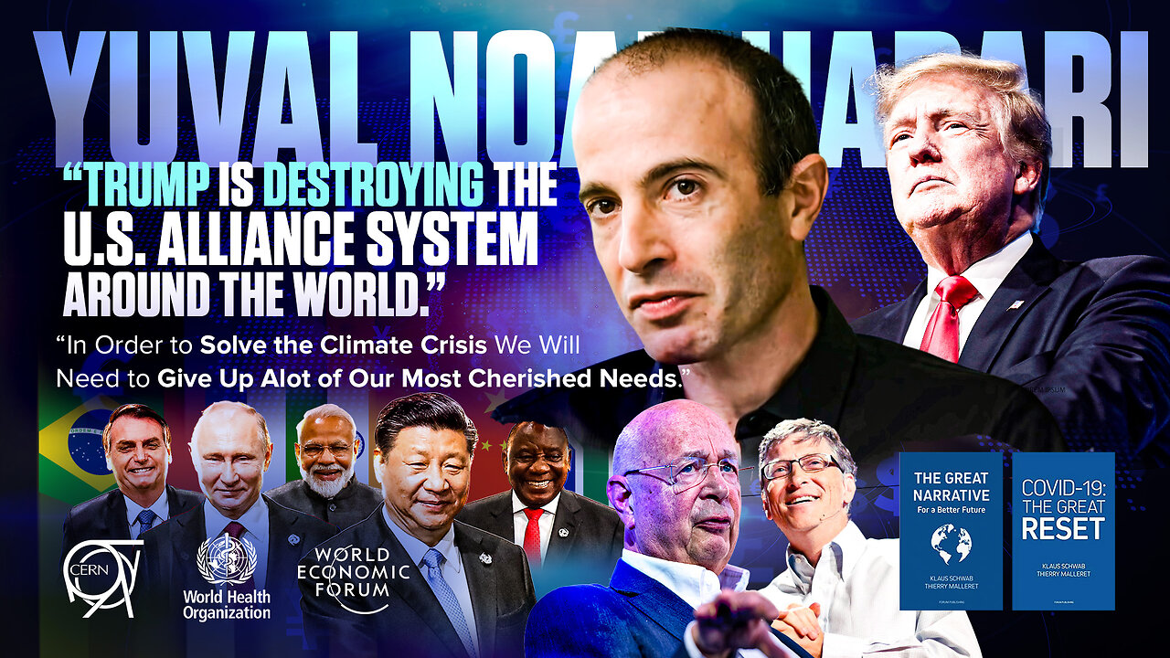 Yuval Noah Harari | "Trump Is Destroying the U.S. Alliance System Around the World." and "In Order to Solve the Climate Crisis We Will Need to Give Up Alot of Our Most Cherished Needs."