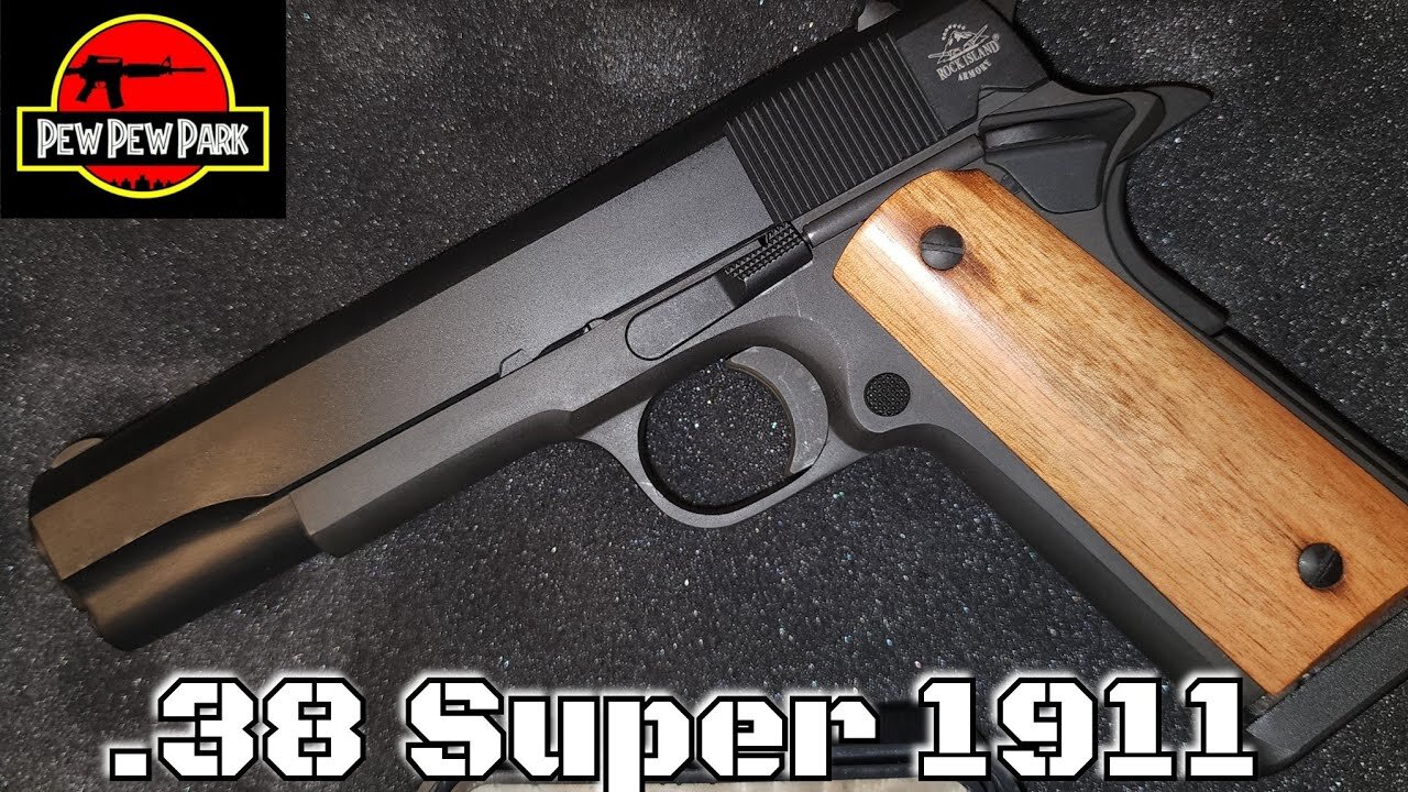 My .38 Super 1911