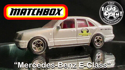 “Mercedes-Benz E-Class in Silver”- Model by Matchbox