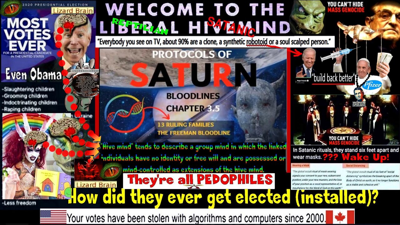 Protocols of Saturn: The Secret Freeman Family (13 Bloodlines of Illuminati)