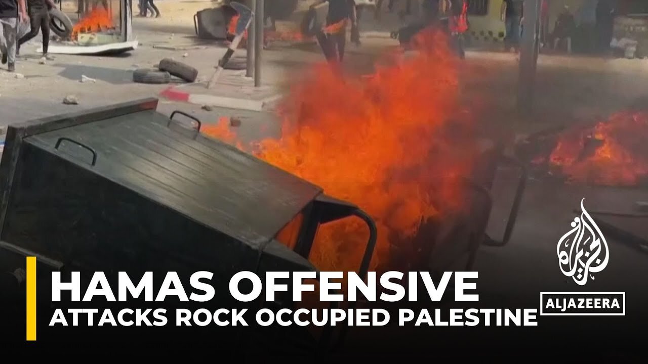 Hamas offensive follows escalations_ Attacks rock occupied Palestine in 2023