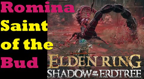 Romina, Saint of the Bud is an absolute savage! | Intel Build | Elden Ring Shadow of the Erdtree