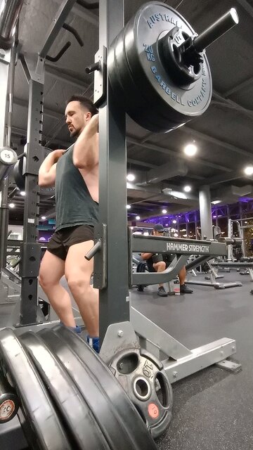 Raw Front Squat (150kg/331lb)