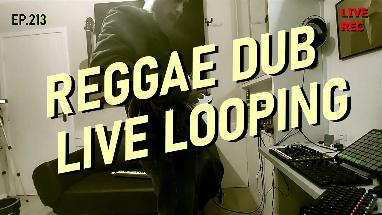 Live Looping em Homestudio EP.213 - Criando música na hora! #homestudio #livelooping #fingerdrumming