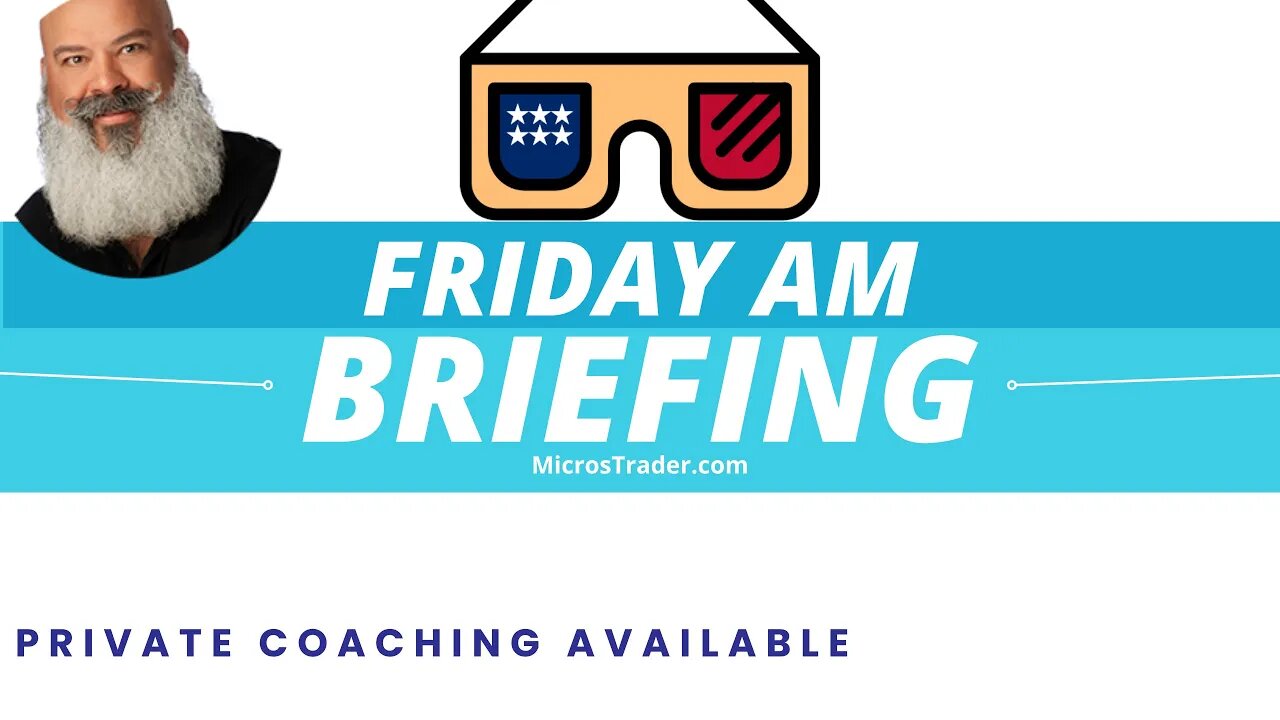 Friday AM Briefing | ES MES Chart Analysis