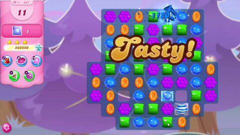 Candy Crush Saga Level 687