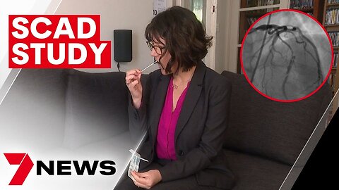 7News Australia blames Spontaneous Coronary Artery Dissection (SCAD) on genes, 'forgets' jabs