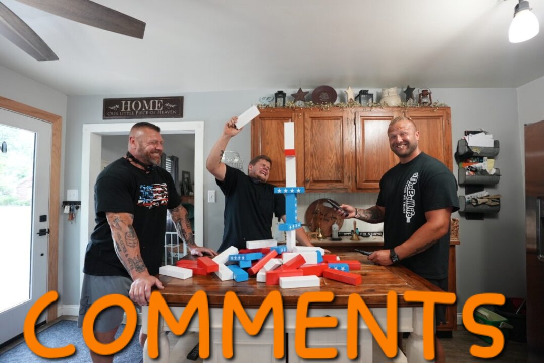Jenga Shock Collar Challenge!!! COMMENTS!!!