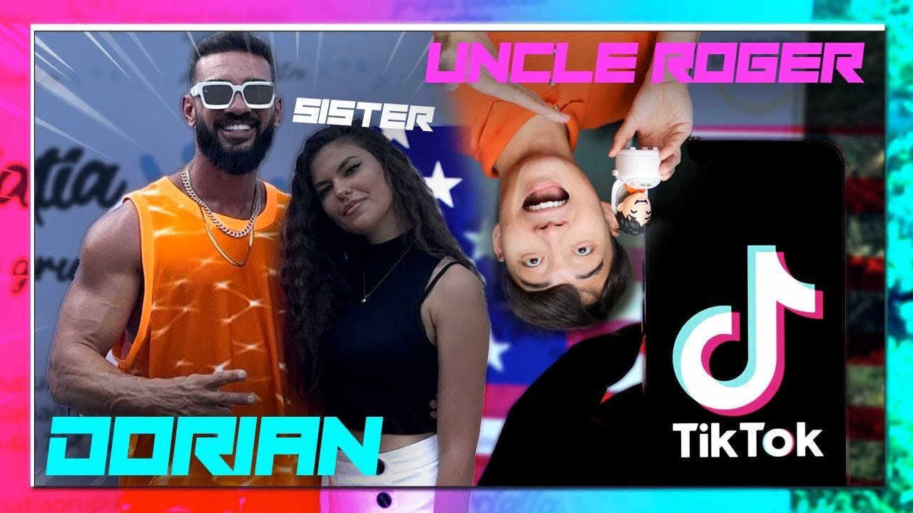 REACTING To My SISTER's TikToks w/ Dorian Popa, Uncle Roger & Costi Max