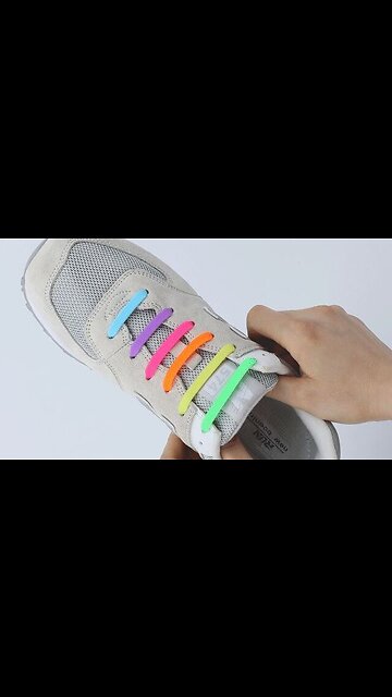 Elastic Silicone Quick-release Shoe Laces