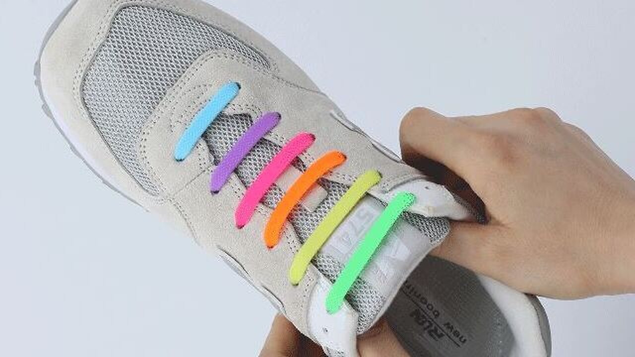 Elastic Silicone Quick-release Shoe Laces