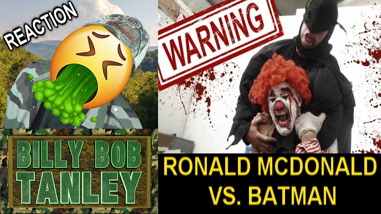 Ronald McDonald VS Batman (18+) (Racka Racka) - Reaction! (BBT)