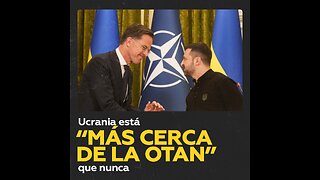 Ucrania está “más cerca que nunca” de la OTAN, afirma su nuevo secretario general en Kiev