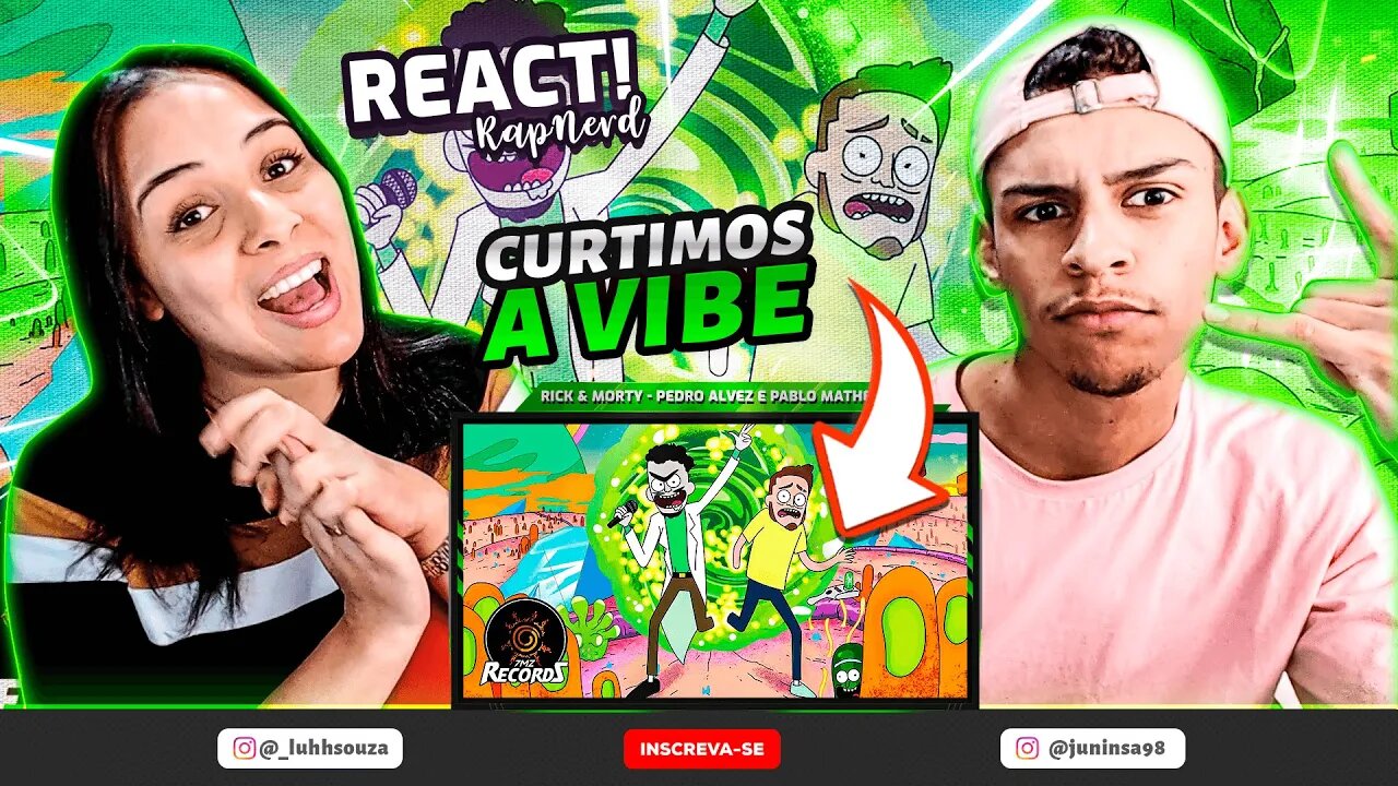 RICK & MORTY - Pedro Alvez e Pablo Matheuz (Prod. 808 Ander) | [React em Casal] 🔥