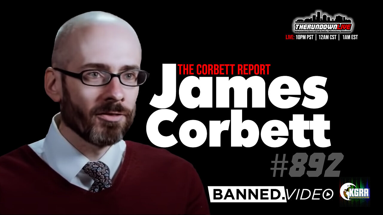 The Rundown live #892 - James Corbett, Biodigital Convergence, Surveillance Locusts, Pelosi Exorcism