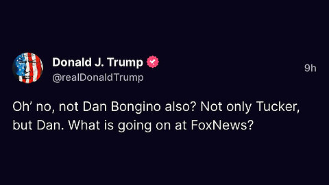 Not Dan Bongino too..