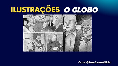 Agora!! Parece piada, mais não é ... O GLOBO e sua Ilustração