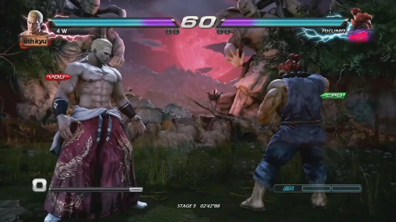 TEKKEN™7 (PS4) - Arcade Battle (Easy Mode) - Geese Howard (ギース・ハワード), ft. Akuma (豪鬼 Gōki)