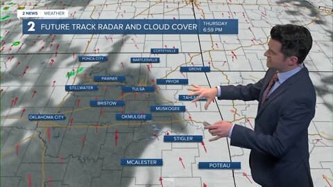 Cloud cover to move in