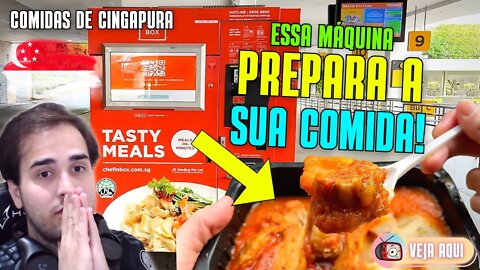 ESSA MÁQUINA AUTOMÁTICA PREPARA SUA COMIDA PARA VOCÊ! | Veja Aqui Reacts