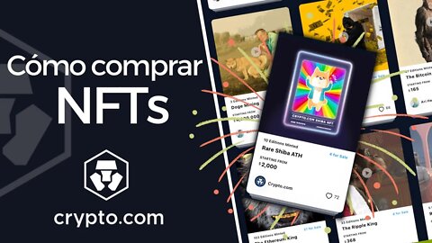 💥 NFTs Crypto.com: ¿Cómo comprar y vender NFT con Crypto.com? Tutorial en Español PASO a PASO 2021