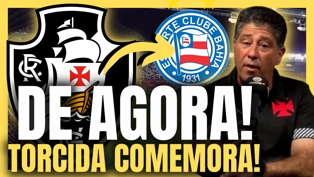 EXPLODIU A GALERA! TORCIDA COMEMORA! GE CONFIRMA! NOTÍCIAS DO VASCO