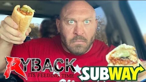 Subway BBQ Rib Sandwich Food Review - Ryback Its Feeding Time