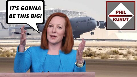 LARGEST Airlift Evacuation in US History | Psaki's Promise